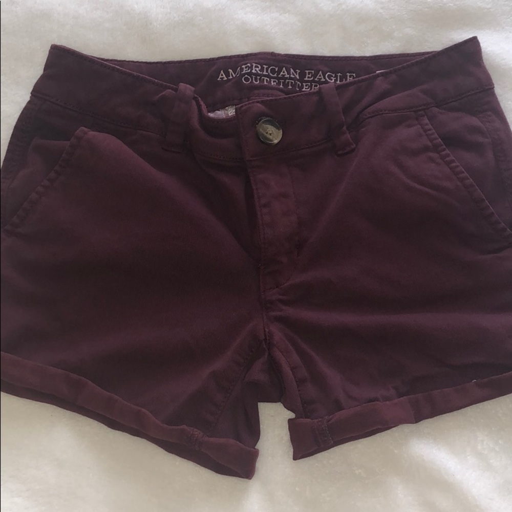 American Eagle Midi Jean Shorts